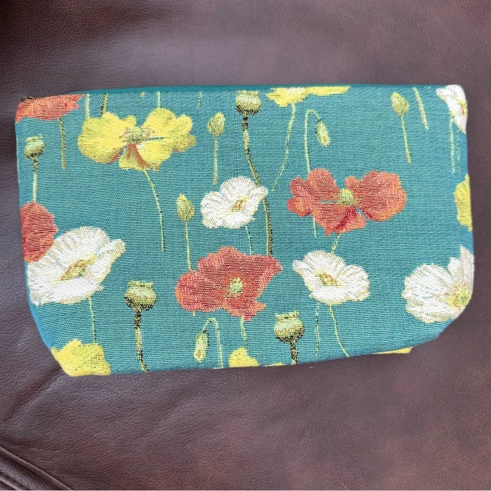 Belly Moden Poppy Fabric Cosmetic Bag